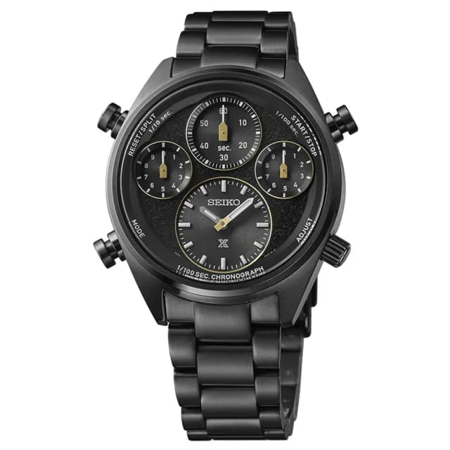 【SEIKO 精工】PROSPEX系列 40周年紀念 太陽能計時腕錶 畢業禮物 送禮 推薦(SFJ007P1/8A50-00B0SD)