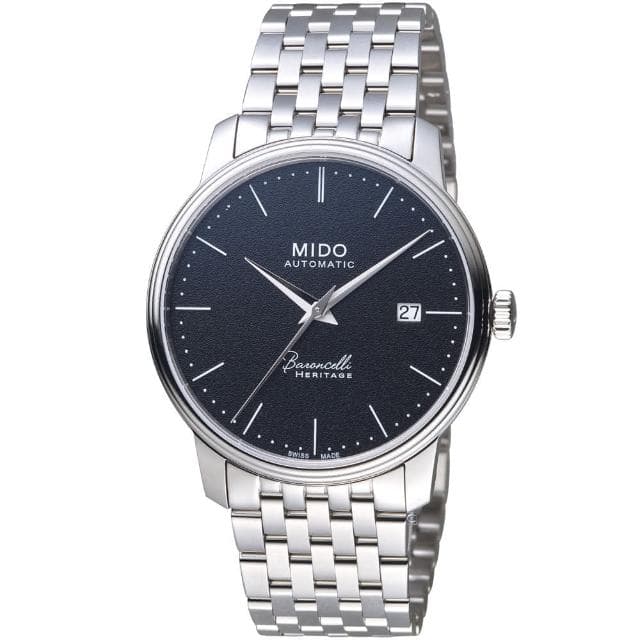 【MIDO美度 官方授權】BARONCELLI 永恆系列 III簡約俐落腕錶 送禮 推薦(M0274071105000)