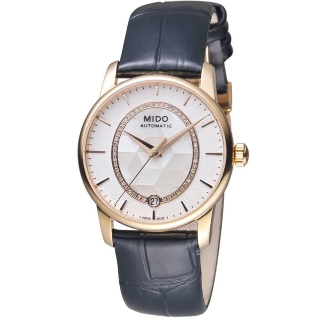 【MIDO美度 官方授權】BARONCELLI II永恆系列綺彩腕錶 送禮 推薦(M0072073611600)
