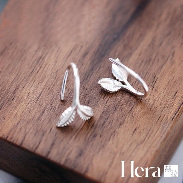 【HERA 赫拉】小巧可愛葉子森林耳釘 H111032305(情人節禮物 生日禮物)