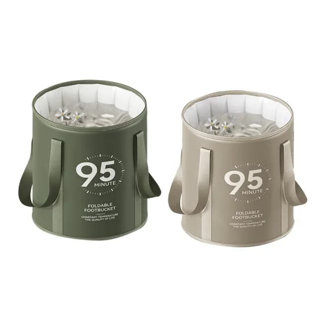 【Kyhome】旅行便攜泡腳桶 可折疊泡腳袋 足浴桶 足浴盆 交換禮物
