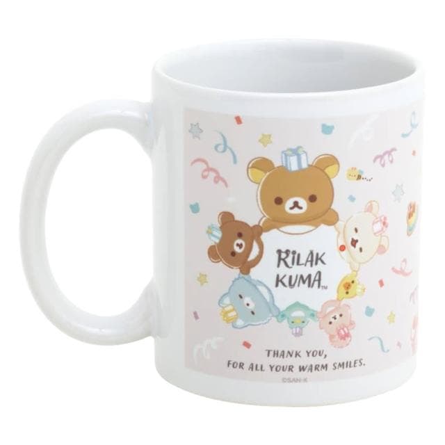 【San-X】拉拉熊 懶懶熊 20周年系列 陶瓷馬克杯 禮物 與你相遇(Rilakkuma)