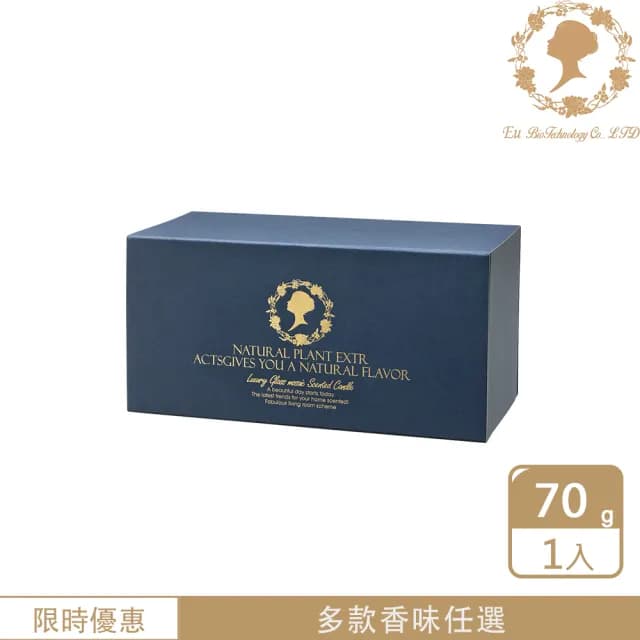 【EU_BIO】手工製作黑金馬賽克香薰蠟燭套組 1入/70G(大豆蠟、香奈兒、交換禮物)