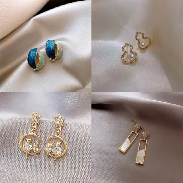 【Golicc】耳環 精選 多款 日韓(七夕 情人節 生日 飾品 耳釘 耳飾 耳墜 禮物)