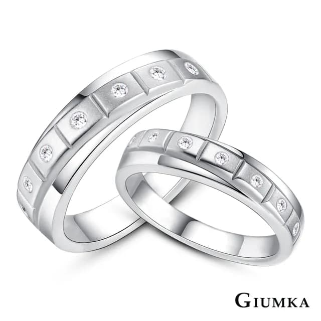【GIUMKA】新年禮物．開運．純銀情侶對戒-單個價