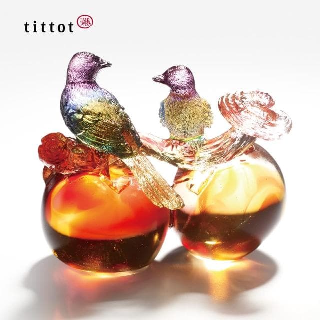 【tittot 琉園】祿壽亨通(送禮/琉璃/禮物/玻璃/水晶/藝術品/擺飾/禮贈/企業/)
