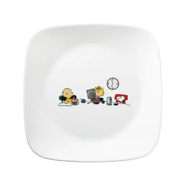 【CORELLE 康寧餐具】SNOOPY 方形8吋餐盤(2211)