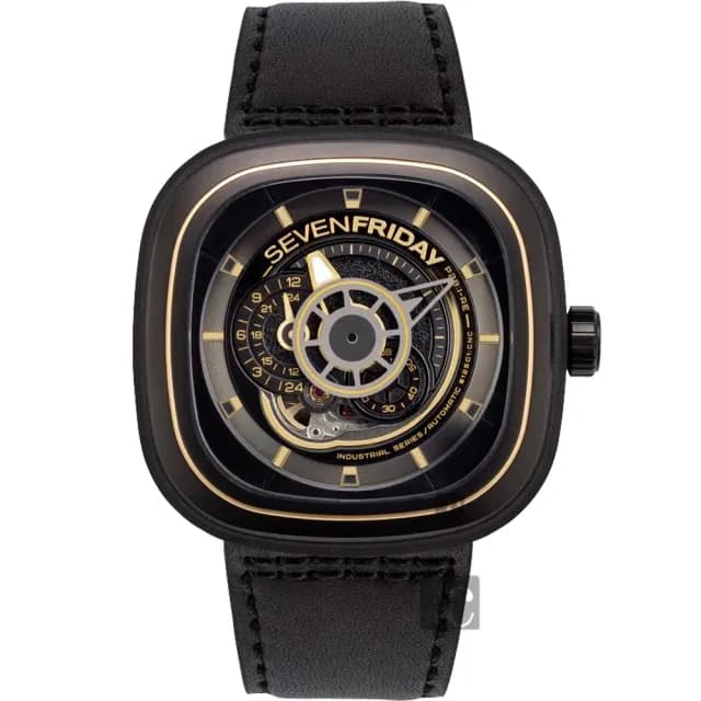 【SEVENFRIDAY】P2B-2 解構世界自動上鍊機械錶-47mm 送禮 禮物 推薦(P2B/02)