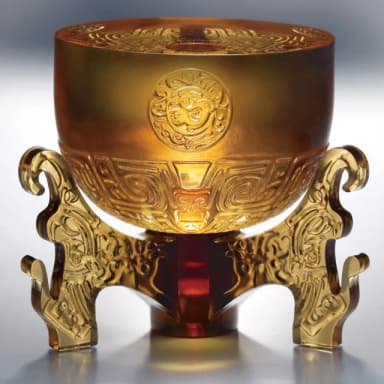 【tittot 琉園】將大任_琉璃 擺飾(送禮/琉璃/禮物/玻璃/水晶/藝術品/擺飾/禮贈/企業/)