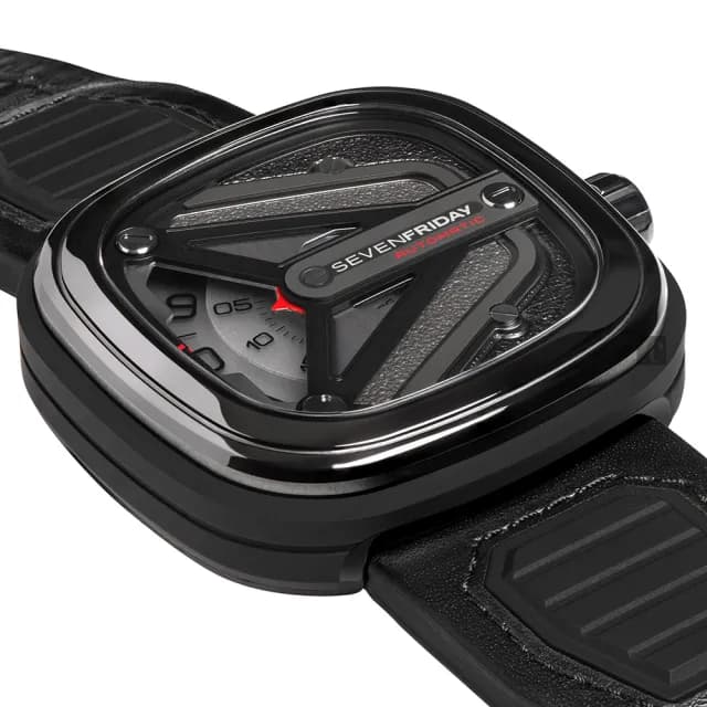 【SEVENFRIDAY】M3 星際太空船自動上鍊機械錶-黑/47mm 送禮 禮物 推薦(M3)