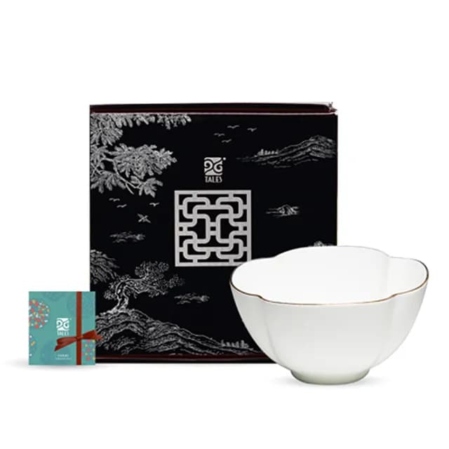 【TALES 神話言】花窗舞影-冰玉丁香．碗(文創 禮品 禮物 收藏)