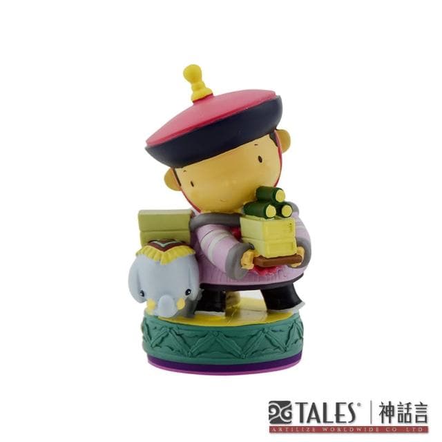 【TALES 神話言】公仔印章．朕的祝福 吉祥如意．乾隆游(文創 禮品 禮物 收藏)