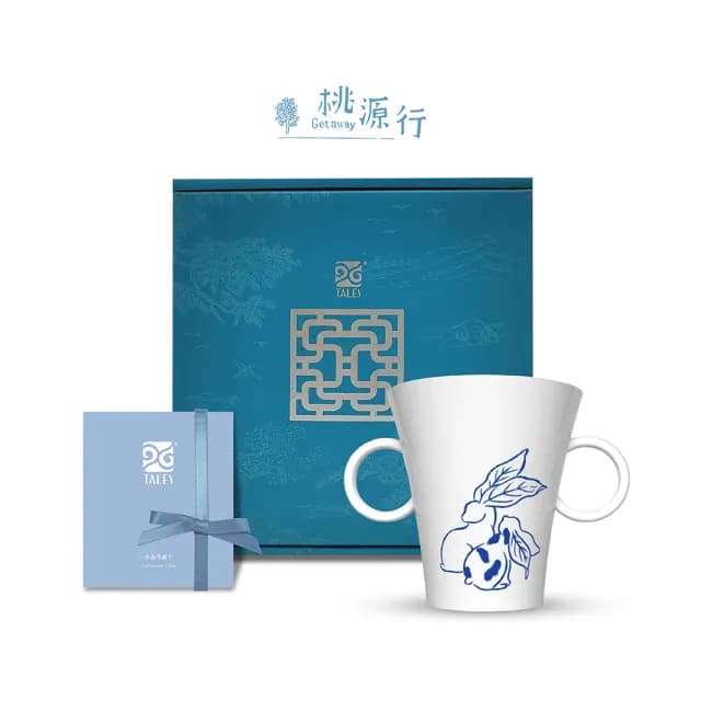 【TALES 神話言】桃源行-馬克杯(文創 藝術 餐具 茶具 生活美學)