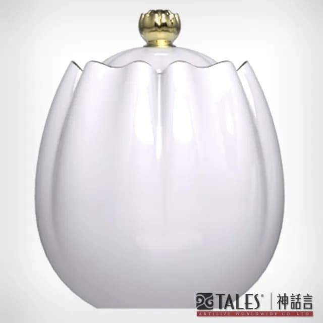 【TALES 神話言】花窗舞影-繁花錦葵．茶倉 大(文創 禮品 禮物 收藏)