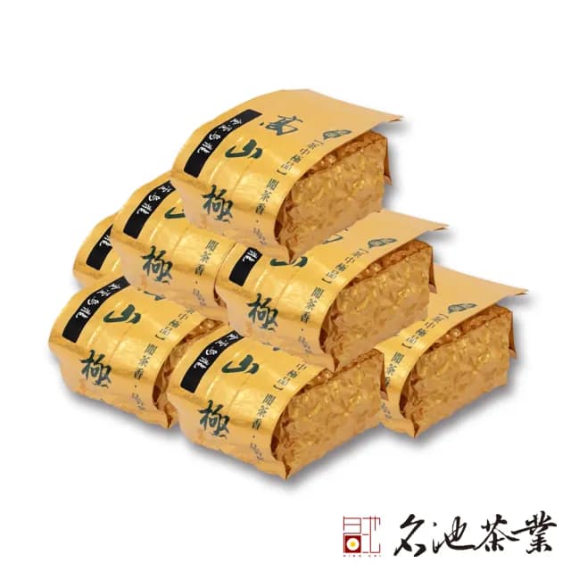 【名池茶業】精選極致台灣高山金萱烏龍茶葉150gx6包(共1.5斤;春茶精選)