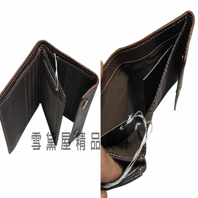【ZODENCE 佐登司】父親節禮物 真皮包包  男仕中性短夾進口專櫃100%進口牛皮革材質(雙暗釦三折復古設計主袋