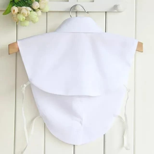 【米蘭精品】現貨+預購 假領子襯衫領片(雪紡方領水鑽釘珠女裝配件情人節生日聖誕節交換禮物2色73vk4)