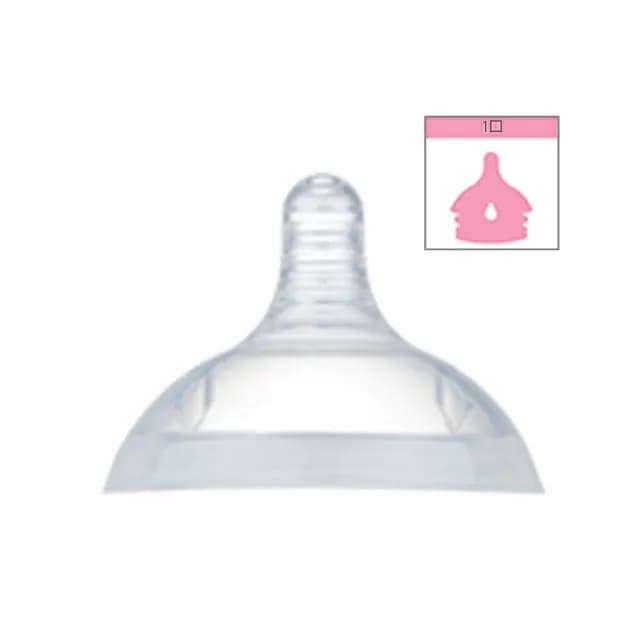 【韓國 MAMACHI】100%醫療級矽膠替換用奶瓶嘴(1口 0~3個月適用)