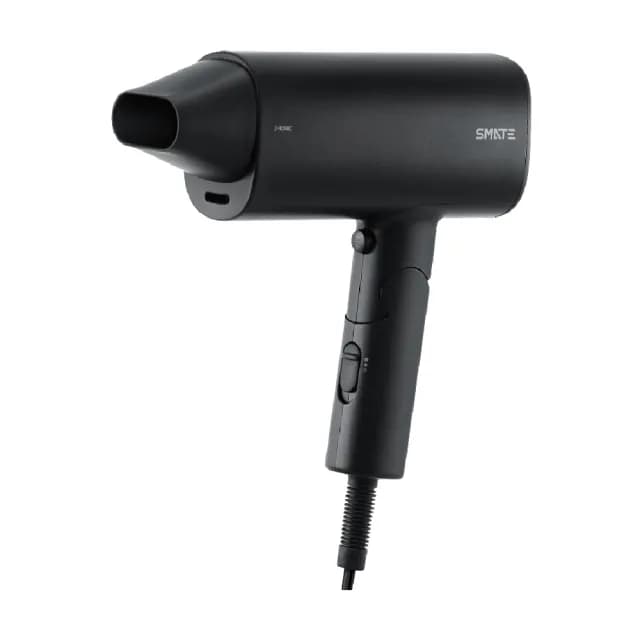 【SMATE須眉】負離子旗艦吹風機 - 消光黑(高濃度 負離子 大風量 SH-A166)