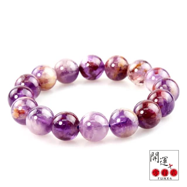 【開運方程式】紫幽靈手珠 12mm 社交之石紫鈦(九離紫火手串開運手鏈)
