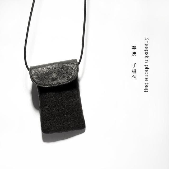 【米蘭精品】現貨+預購 手機包真皮側背包(羊皮簡約輕便小巧女包情人節生日禮物73vd13)