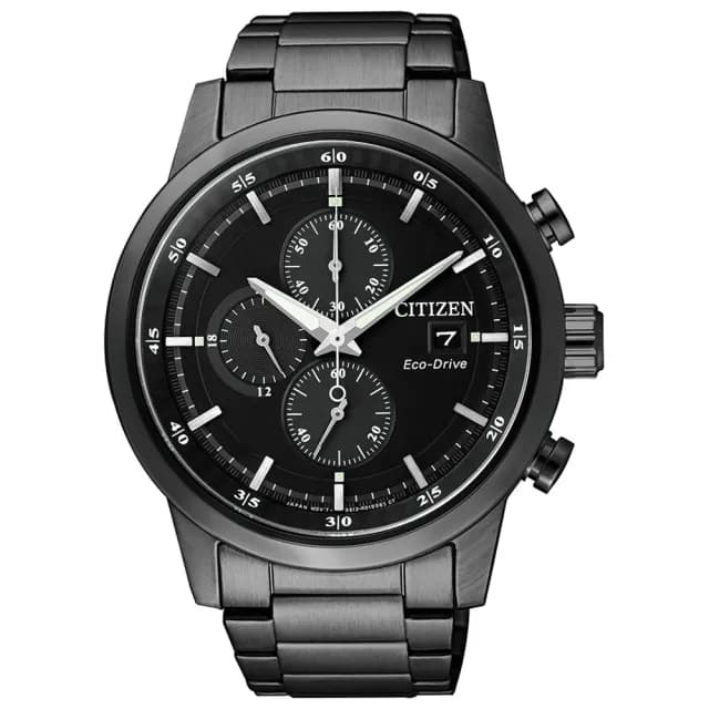 【CITIZEN 星辰】光動能 黑夜騎士競速計時男錶 618限定(CA0615-59E)