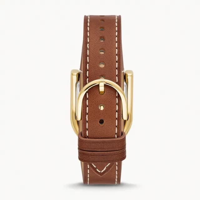 【FOSSIL】Harwell 復古鎖頭造型女錶-28mm 禮物 送禮 推薦(ES5264)