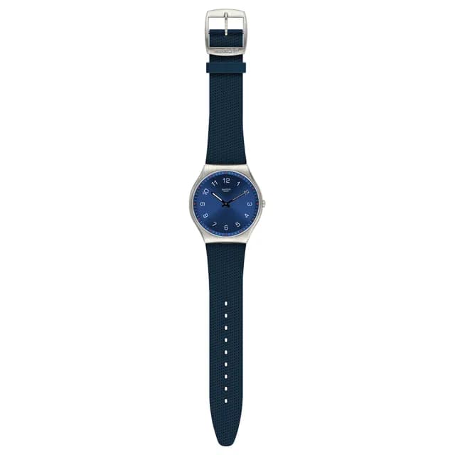 【SWATCH】SKINNAVY 超薄金屬手錶/男錶/女錶/瑞士製造 SS07S102(42mm)