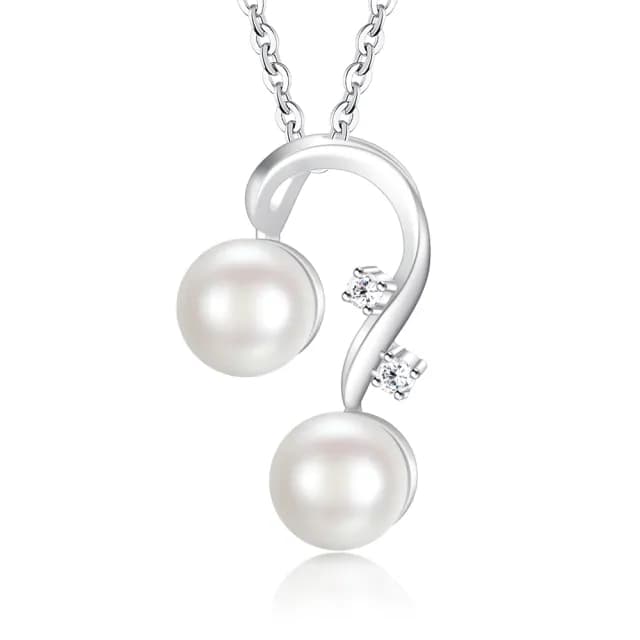 【KATROY】天然珍珠項鍊(8.0-8.5mm)情人節禮物