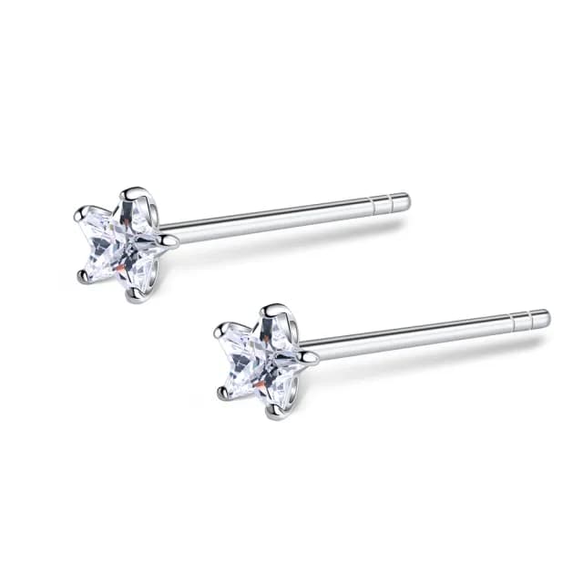 【GIUMKA】開運．純銀耳環．耳針式(3.0 mm/4.0 mm)