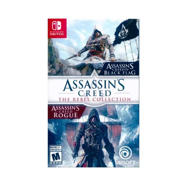 【Nintendo 任天堂】NS Switch 刺客教條：逆命合輯 中英日文美版(Assassins Creed The Rebel Collection)