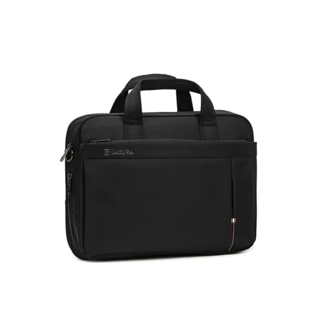 【Valentino Rudy 范倫鐵諾.路迪】簡約輕量尼龍材質手提斜背公事包(VR21861 七夕情人節禮物 送禮 男包)