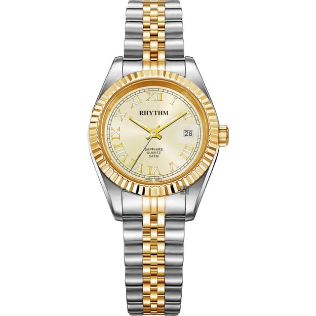 【RHYTHM 麗聲】羅馬石英女錶-28mm 送禮 禮物 推薦(RQ1612S04)