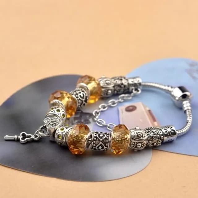 【米蘭精品】現貨+預購 串珠手鍊(水晶珠歐美風鑲鑽時尚精選母親節情人節生日聖誕節交換禮物女飾品71o94)