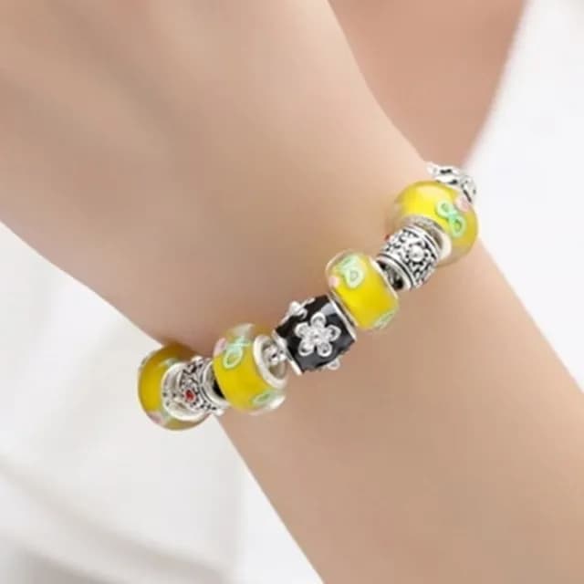 【米蘭精品】現貨+預購 串珠手鍊(琉璃珠飾品時尚流行母親節情人節生日聖誕節交換禮物女飾品72l83)