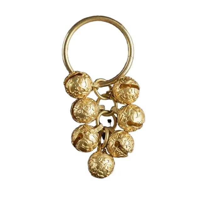 【米蘭精品】現貨+預購 手機掛飾鑰匙扣(純銅鈴鐺平安辟邪包包配飾母親節情人節生日聖誕節禮物10款73xd12)