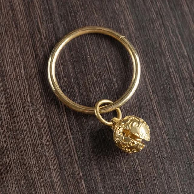 【米蘭精品】現貨+預購 手機掛飾鑰匙扣(純銅鈴鐺平安辟邪包包配飾母親節情人節生日聖誕節禮物10款73xd12)