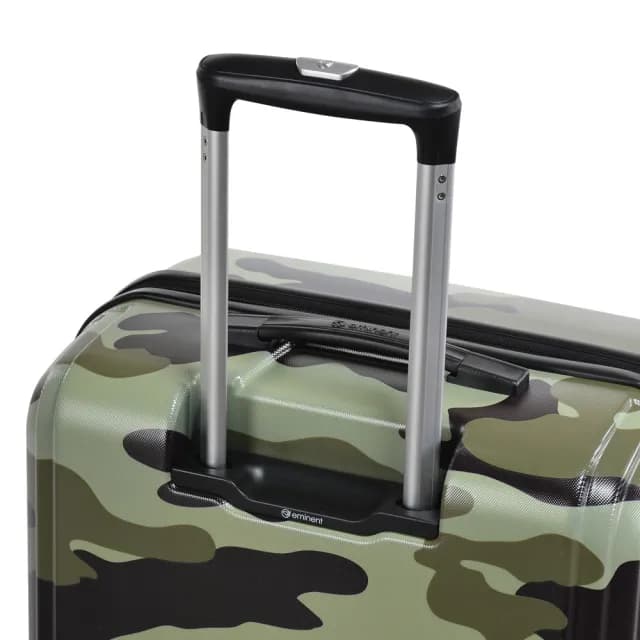 【eminent 萬國通路】官方旗艦館 -20吋 經典迷彩設計PC行李箱 KJ09(共二色)