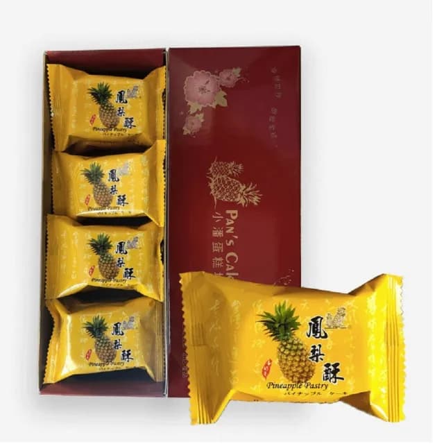 【小潘蛋糕坊】禮盒鳳梨酥12入4入組-知名伴手禮-年節禮盒_年菜年節禮盒-中秋禮盒