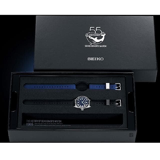 【SEIKO 精工】潛水錶55週年限量 Prospex 200米潛水機械錶 母親節 禮物 送禮(SLA043J1/8L35-01C0B)