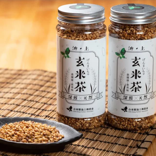 【池上鄉農會】池上玄米茶300公克/罐