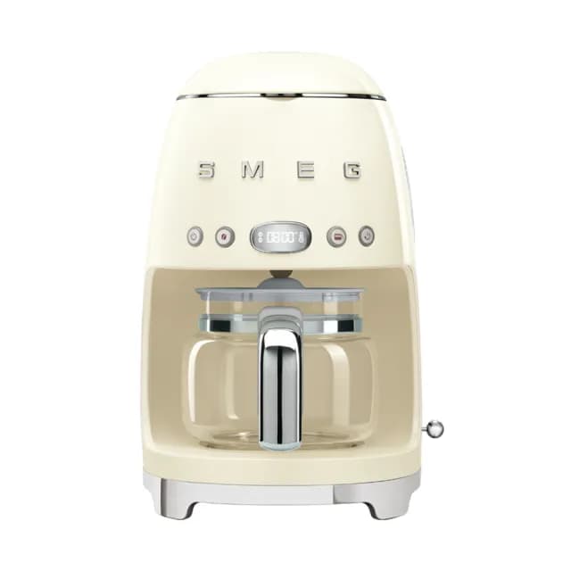 【SMEG】義大利濾滴式咖啡機-奶油色(DCF02CRUS)