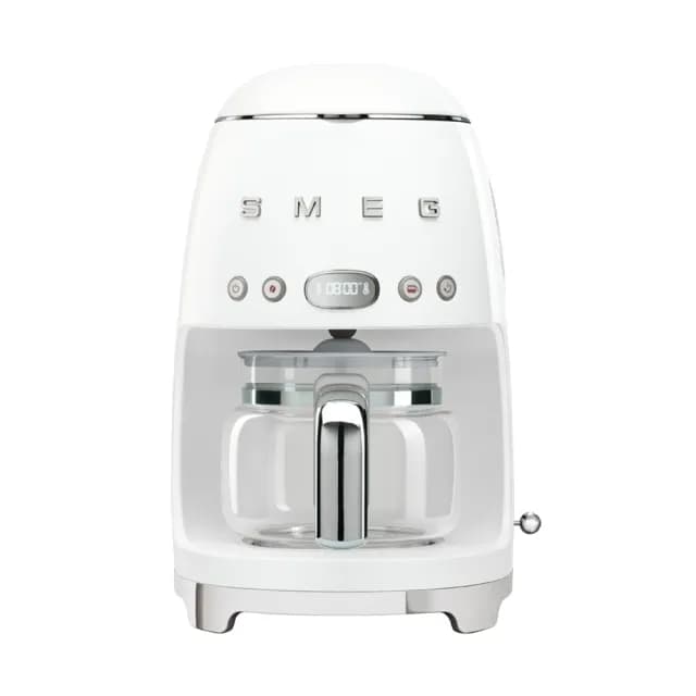 【SMEG】義大利濾滴式咖啡機-珍珠白(DCF02WHUS)