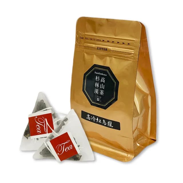 【名池茶業】杉林溪沐月如歌蜜香高冷紅烏龍三角立體茶包2.5gx20入