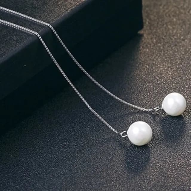 【米蘭精品】現貨+預購 925純銀耳環耳飾(時尚百搭珍珠造型情人節生日聖誕節交換禮物女飾品73dy8)