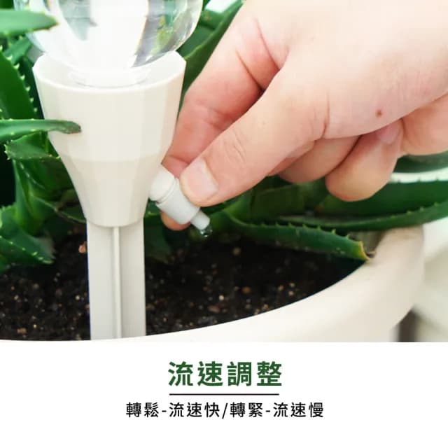 【園藝用品】懶人自動澆花器3入組(流速可調 外出使用 懶人澆花 園藝用品 植物盆栽 澆水器 自動滴水器)