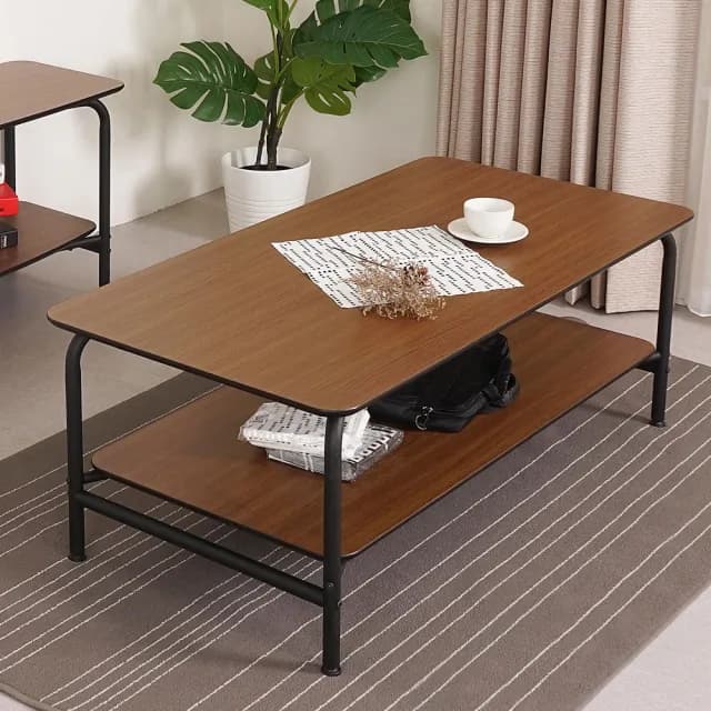 【Homelike】喜家居工業風大茶几(2101)