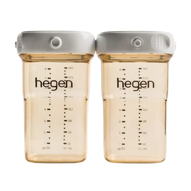 【hegen 總代理】PCTO™ 金色奇蹟PPSU多功能萬用瓶 240ml 雙瓶組