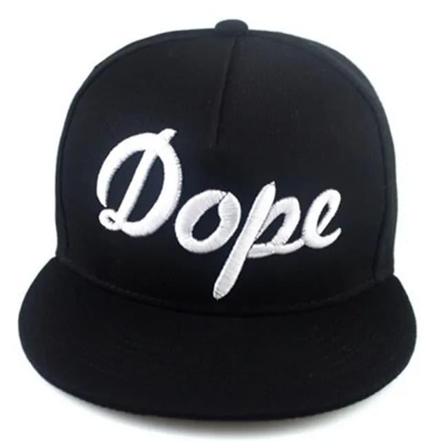【米蘭精品】現貨+預購 鴨舌帽嘻哈帽(刺繡字母Dope街頭防曬情人節生日聖誕節交換禮物男女帽子73ep14)