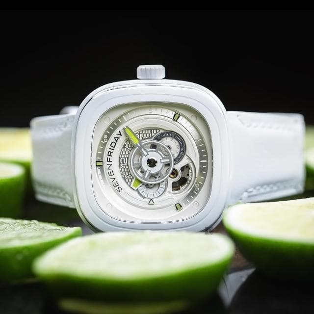 【SEVENFRIDAY】CAIPI 夏日青檸陶瓷機械錶 送禮 禮物 推薦(P1C/04)